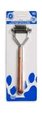 SHOW TECH стриппинг 20 ножей с деревянной ручкой для очень мягкой шерсти в магазине LiveStor.ru