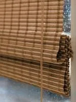 Римские шторы из бамбука какао, 80х160 см