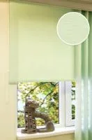 Рулонная штора, Светло-зеленый, 52х170 см