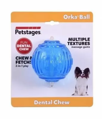 Petstages игрушка для собак &quot;ОРКА теннисный мяч&quot; 6 см для собак в магазине LiveStor.ru