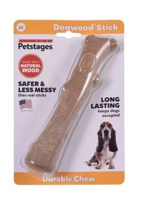 Petstages игрушка для собак Dogwood палочка деревянная 18 см средняя для собак в магазине LiveStor.ru