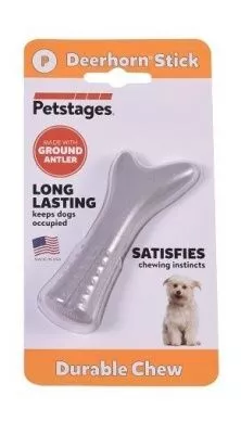Petstages игрушка для собак Deerhorn, с оленьими рогами 9 см очень маленькая для собак в магазине LiveStor.ru