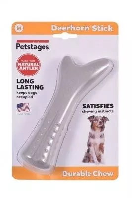 Petstages игрушка для собак Deerhorn, с оленьими рогами 16 см средняя для собак в магазине LiveStor.ru