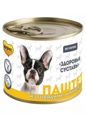 Мнямс Паштет из говядины и ягненка для собак всех пород «ЗДОРОВЫЕ СУСТАВЫ» 200 г в магазине LiveStor.ru