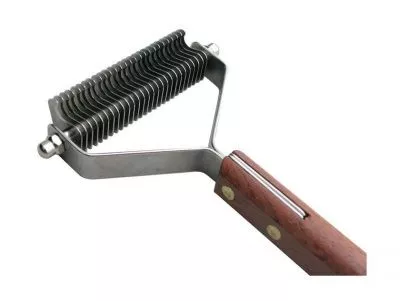 SHOW TECH стриппинг 27 ножей с деревянной ручкой для очень мягкой шерсти в магазине LiveStor.ru