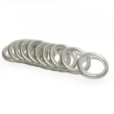 Металлические кольца, 10 шт, Матовый никель, Ø25х3,5мм в магазине LiveStor.ru