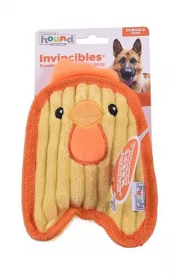 ОН игрушка для собак Invinc Mini Цыпленок 17 см без наполнителя для собак в магазине LiveStor.ru