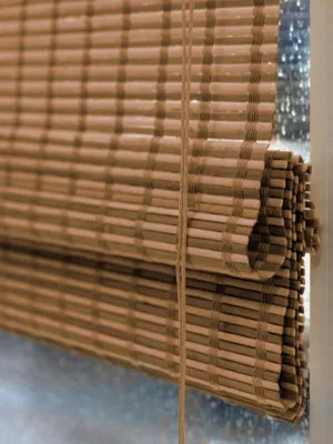 Римские шторы из бамбука какао, 140х160 см в магазине LiveStor.ru