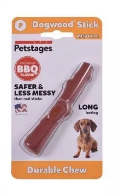 Petstages игрушка для собак Mesquite Dogwood с ароматом барбекю 10 см очень маленькая для собак в магазине LiveStor.ru