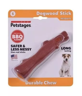 Petstages игрушка для собак Mesquite Dogwood с ароматом барбекю 16 см маленькая для собак в магазине LiveStor.ru