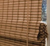 Римские бамбуковые шторы какао