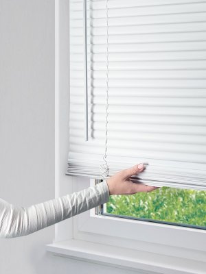 Жалюзи пластиковые Cordless (бесшнуровое управление) купить в интернет магазине LiveStor.ru