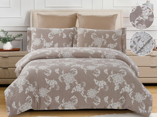 КПБ Cleo Cotton Jacquard евро 200*220*1 230*250*1(±5) 50*70+6,5*2(±2) 70*70*2(±2) 31/018-CJ купить в интернет магазине LiveStor.ru