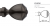 Наконечник для карниза Кубок Arttex шоколад 28.252.655 - LiveStor.ru