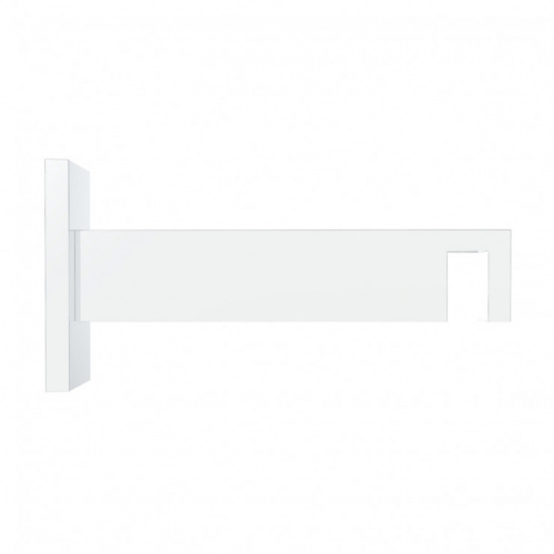 Кронштейн держатель для карниза Arttex Хай-тек белый 101 однорядный - LiveStor.ru