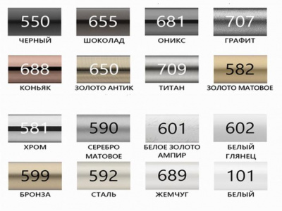 Карниз телескопический однорядный Arttex крючок матовое золото (160/300 см) с кольцами - LiveStor.ru