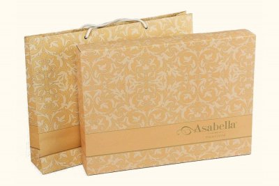 Постельное белье семейное тенсел Asabella 1576-7 купить в интернет магазине LiveStor.ru