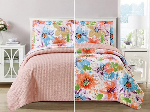 Покрывало Cleo CLER 200*220 50*70*2 200/006-LR купить в интернет магазине LiveStor.ru