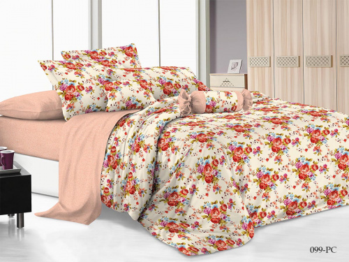 КПБ Cleo Поплин Pure Cotton дуэт 145*215*2 220*240*1(±5) 50*70*2(±2) 70*70*2(±2) 41/099-PC купить в интернет магазине LiveStor.ru