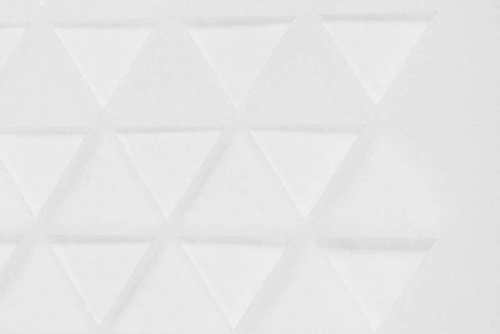 Рулонная штора день ночь Arttex треугольник белый купить в интернет магазине LiveStor.ru