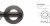 Наконечник для карниза Arttex кольцо шоколад 20.180.655 - LiveStor.ru