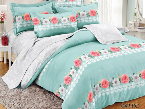 КПБ Cleo Поплин Pure Cotton дуэт 145*215*2 220*240*1(±5) 50*70*2(±2) 70*70*2(±2) 41/049-PC - LiveStor.ru