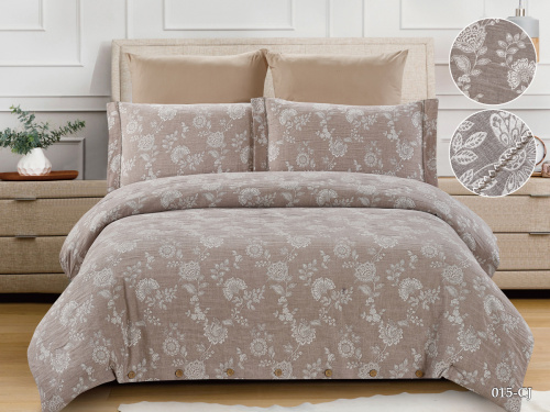 КПБ Cleo Cotton Jacquard евро 200*220*1 230*250*1(±5) 50*70+6,5*2(±2) 70*70*2(±2) 31/015-CJ купить в интернет магазине LiveStor.ru