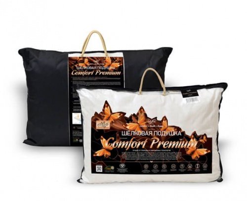 Шелковая подушка "Comfort Premium" детская (40х60 арт. P1047CH) купить в интернет магазине LiveStor.ru