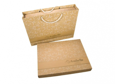 Постельное белье Asabella 2037-6 евро печатный сатин купить в интернет магазине LiveStor.ru