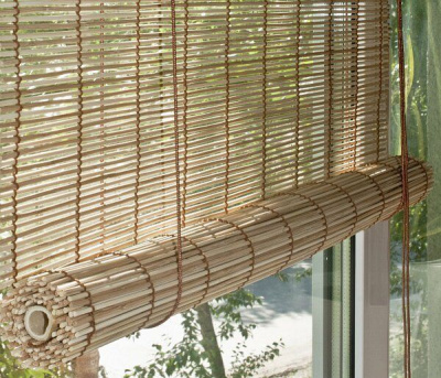 Рулонная штора Эскар бамбук натур микс в магазине LiveStor.ru