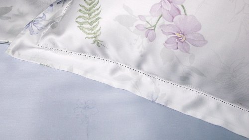 Комплект простыни с двумя наволочками Asabella, тенсел 1052-3Р купить в интернет магазине LiveStor.ru