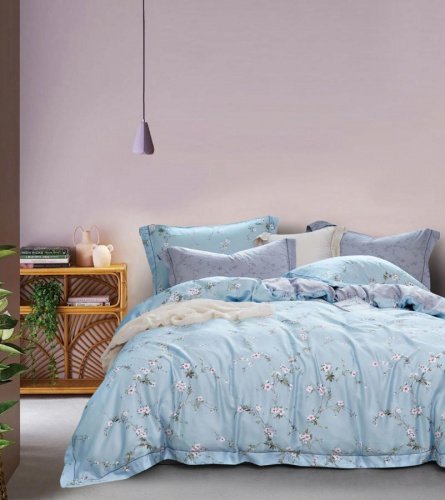 Семейное постельное белье тенсел Asabella 1625-7 купить в интернет магазине LiveStor.ru